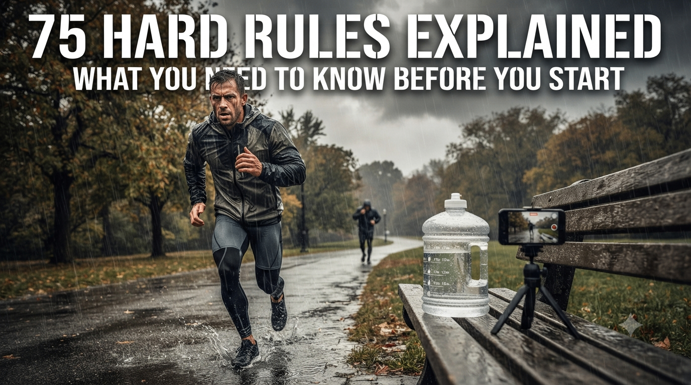 75 Hard Rules Explained, What You Need to Know Before You Start